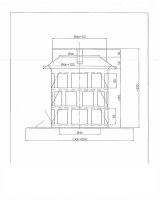 Schornstein Kamin Zugverbesserer Rauchsauger auf Ankerplatte Ø 160 mm